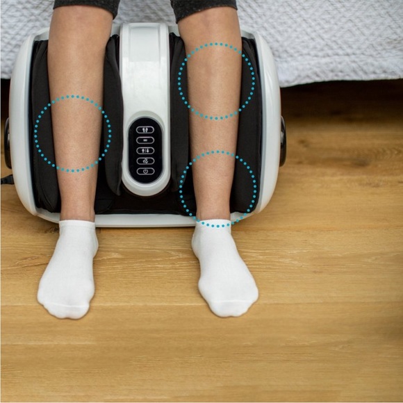 Massage Shiatsu Foot Massager Machine Increases Blood Flow Circulation, Deep - Picture 3 of 7